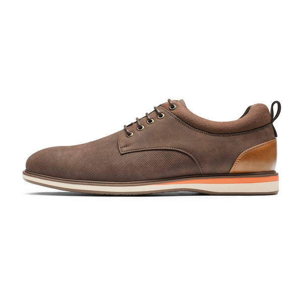 Men's Non-Slip Casual Oxford Shoes - BROWN - 2